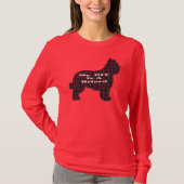 Briard Lovers Gifts T-shirt (Voorkant)