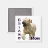 Briard Moeder 4 - Magneet (Voorkant / Achterkant)
