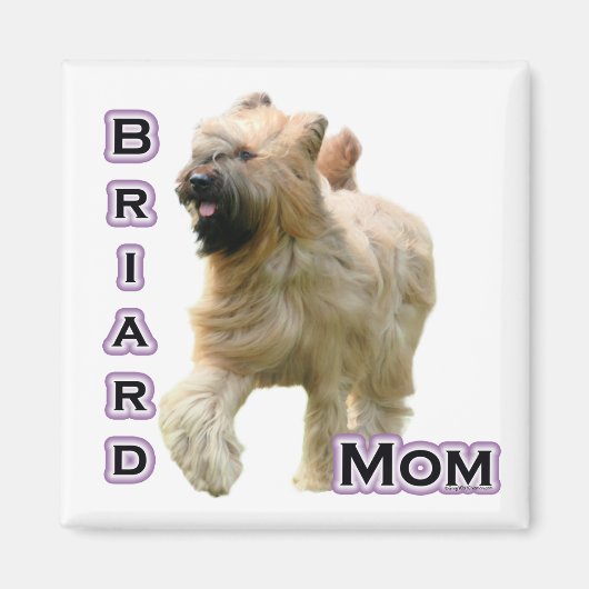 Briard Moeder 4 - Magneet (Voorkant)