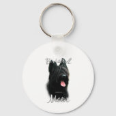 Briard Mom 2 Sleutelhanger (Voorkant)