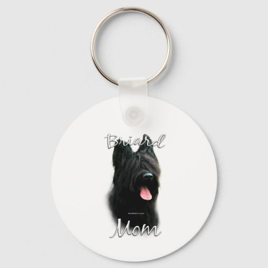 Briard Mom 2 Sleutelhanger (Voorkant)