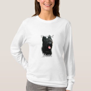 Briard Mom 2 T-shirt