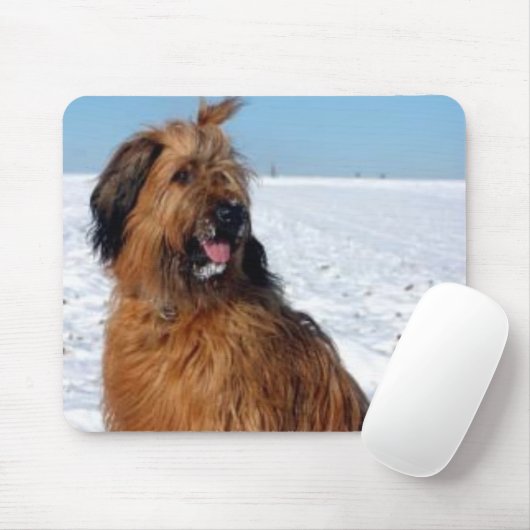 Briard Mousepad Muismat (Met muis)