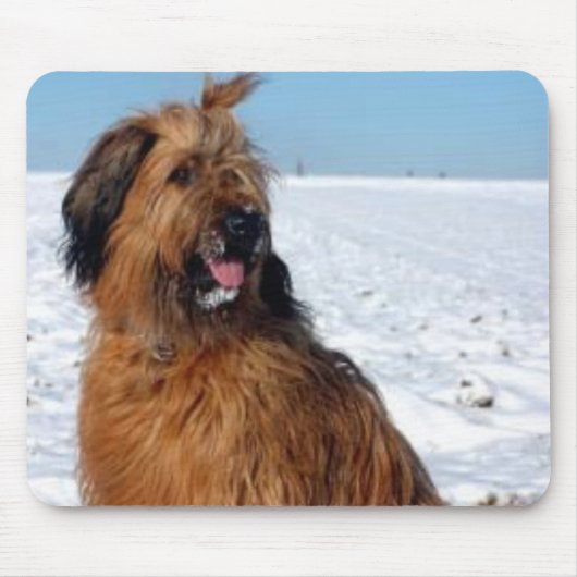 Briard Mousepad Muismat (Voorkant)