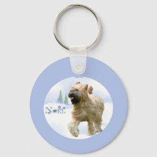 Briard Noel Sleutelhanger