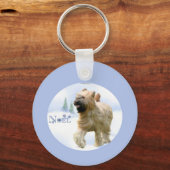 Briard Noel Sleutelhanger (Achterkant)