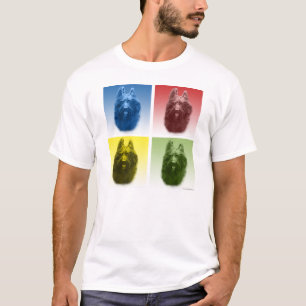 Briard Pop Art T-shirt