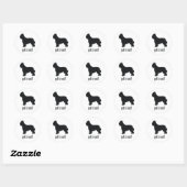 Briard Ronde Sticker (Vel)
