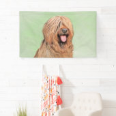 Briard Schilderij - Liefdevolle Originele Honden K Spandoek (Insitu)