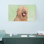 Briard Schilderij - Liefdevolle Originele Honden K Spandoek (Beurs)