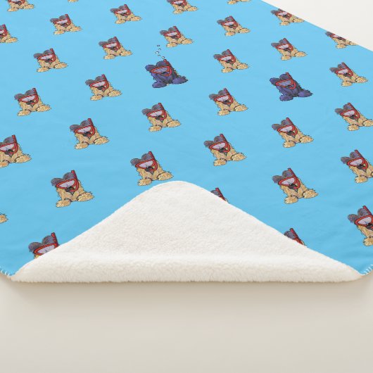 Briard Sherpa Blanket Sherpa Deken (3/4)