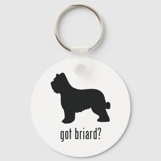 Briard Sleutelhanger (Voorkant)
