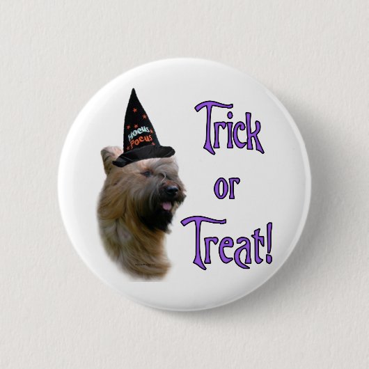 Briard Trick Ronde Button 5,7 Cm (Voorkant)
