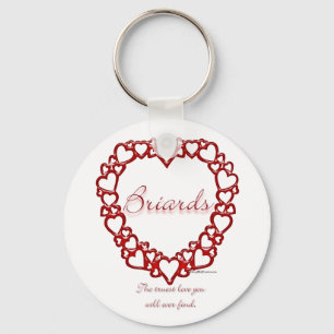 Briard True Love - Sleutelhanger