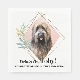 Briard Wedding Ik doe ook servetten met honden Fot