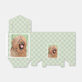Briardschildering - Kute Original Dog Art Bedankdoosjes (Uitgevouwen)