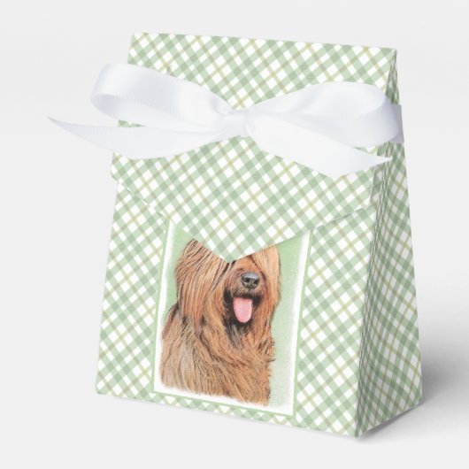 Briardschildering - Kute Original Dog Art Bedankdoosjes (Voorkant Zijde)