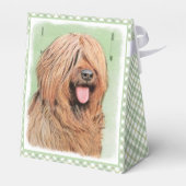 Briardschildering - Kute Original Dog Art Bedankdoosjes (Achterkant)