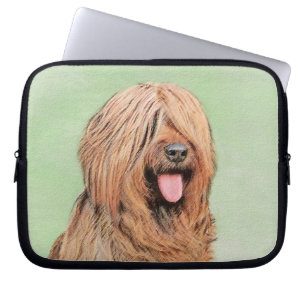Briardschildering - Kute Original Dog Art Laptop Sleeve