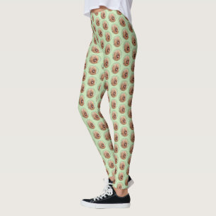 Briardschildering - Kute Original Dog Art Leggings