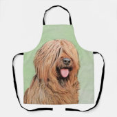 Briardschildering - Kute Original Dog Art Schort (Voorkant)