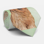 Briardschildering - Kute Original Dog Art Stropdas (Opgerold)
