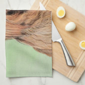 Briardschildering - Kute Original Dog Art Theedoek (Quarter Fold)