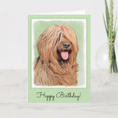 Briardschildering - Oorspronkelijke kledingkunst b Kaart (Voorkant)