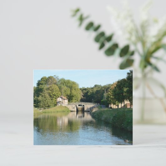 Briare lock no . 3 briefkaart (Staand voorkant)