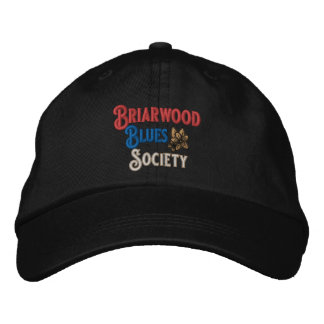 Briarwood Blues Society Klassieke Baseballpet Geborduurde Pet