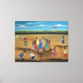 Bricadeiras Canvas Afdruk