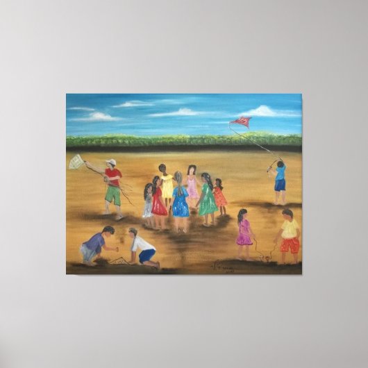 Bricadeiras Canvas Afdruk (Voorkant)