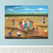 Bricadeiras Canvas Afdruk (Insitu (Houten vloer))