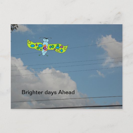 Brichtere dagen voor briefkaart (Voorkant)