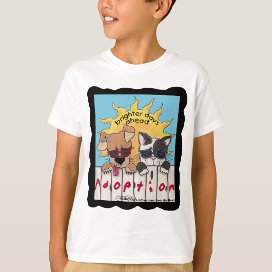 Brichtere dagen voor t-shirt (Voorkant)