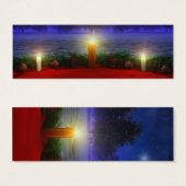 Brichtere Vision-Bladwijzer voor kerstmis Mini Visitekaartjes (Voorkant /achterkant)