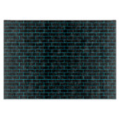 BRICK1 BLACK MARBLE & TURQUOISE MARBLE SNIJPLANK (Voorkant)
