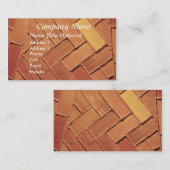 Brick Abstract Visitekaartje (Voorkant / Achterkant)