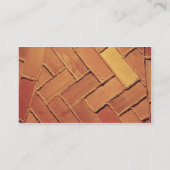 Brick Abstract Visitekaartje (Achterkant)