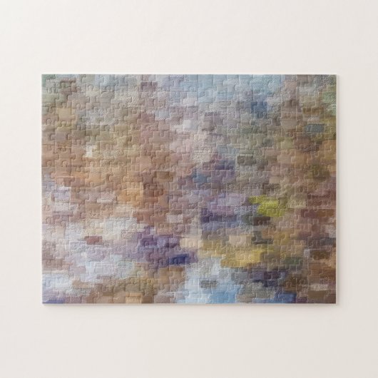 Brick Abstract Winter Herfst Legpuzzel (Horizontaal)