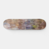 Brick Abstract Winter Herfst Persoonlijk Skateboard (Horizontaal)