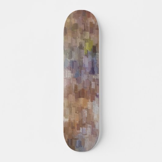Brick Abstract Winter Herfst Persoonlijk Skateboard (Voorkant)