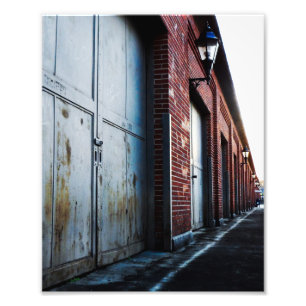 Brick and doors 8x10 fotoafdrukken foto afdruk