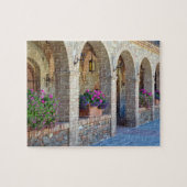 Brick archway patio tuin legpuzzel (Horizontaal)