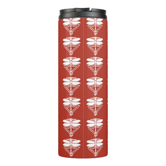 Brick Arts and Crafts Dragonflies Thermosbeker (Achterkant)