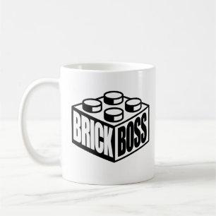 Brick Boss-Shirt Koffiemok