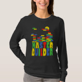 Brick Builder Blocks Master Builder T-shirt (Voorkant)
