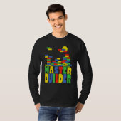 Brick Builder  Blocks Master Builder T-shirt (Voorkant volledig)