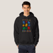 Brick Builder Blokken Master Builder Brick Buildin Hoodie (Voorkant volledig)