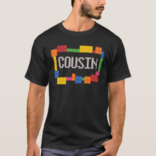 Brick Builder Brick Bouwer neef Blocks Master Bric T-shirt
